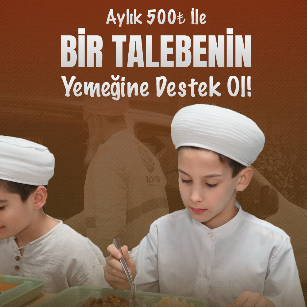web2 Bir Talebenin Yemeğine Destek Ol! - Görsel 1